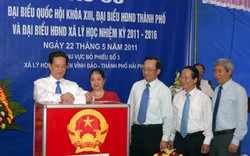 22.5.2016 là Ngày bầu cử đại biểu Quốc hội khóa XIV