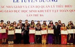 Tuyên dương 194 nhà giáo tiêu biểu dạy học sinh khuyết tật