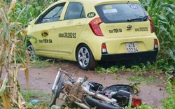 Taxi tông chết cô gái mang thai 9 tháng