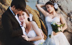 Đẹp mê mẩn bộ ảnh cưới giữa hòn đảo Minh Châu