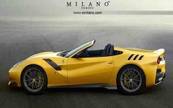 "Hô biến" siêu xe Ferrari F12tdf thành Ferrari Aperta giả tưởng