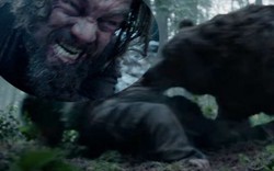 Leonardo DiCaprio bị gấu "sàm sỡ" trên phim trường
