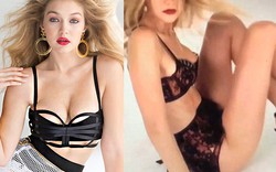 Gigi Hadid tưng bừng khoe dáng với nội y