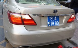 Lexus tiền tỷ gắn biển 91.999 không do cơ quan có thẩm quyền cấp