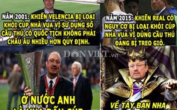 ẢNH CHẾ: Benitez thành 'vua chơi lầy', M.U 'cướp' Messi và Neymar