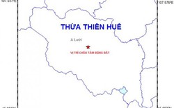 Lại động đất ở Thừa Thiên - Huế
