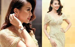 Thanh Hằng diện trang sức 2 tỷ đi sự kiện