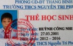 Tìm thấy 2 học sinh ở Quảng Nam “mất tích” nhiều ngày