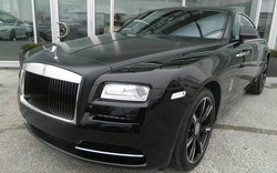 Ngây ngất Rolls-Royce Wraith Carbon Fiber màu đen mờ mới