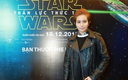 Gil Lê lẻ bóng trong buổi công chiếu Star Wars