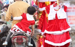 Quần áo Noel trẻ em đắt hàng mùa giáng sinh