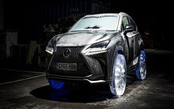 Độc đáo bánh xe bằng băng của Lexus NX