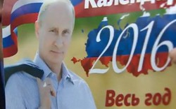 Ngắm Putin "phong độ" trong bộ lịch năm mới sốt ở Nga