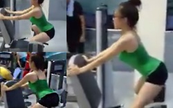 Lý giải bài tập mông gây xôn xao của hot girl phòng gym