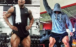 Học The Rock để có cặp chân cuồn cuộn cơ bắp