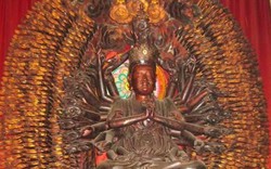Dân bức xúc vì tượng Phật bà nghìn mắt nghìn tay bị đánh cắp