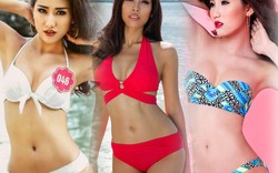 Ảnh bikini hot của 4 "bông hoa" sắp thi sắc đẹp quốc tế