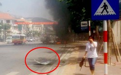 Vụ nổ taxi ở Quảng Ninh: "Tôi tưởng nổ cây xăng"