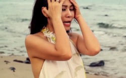 Thu Minh lạnh lùng trong MV "chuyện tình 3 người"