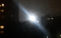 Nga: UFO sáng rực cả bầu trời cạnh tòa nhà chung cư