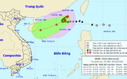 Bão số 6 khả năng đổi hướng đi vào miền Trung