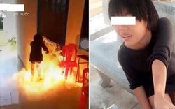 Thiếu nữ xách xăng đốt trường vì câu like Facebook, bị bỏng 2 chân