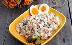 Công thức làm salad Nga cực ngon