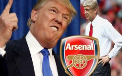Donald Trump cuồng Arsenal, hứa “rải tiền” nếu sa thải Wenger