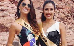 Nguyễn Thị Loan rạng rỡ xinh tươi vượt trội cả Hoa hậu Venezuela