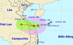 Áp thấp nhiệt đới tăng cấp, tiến sát bờ biển Đà Nẵng