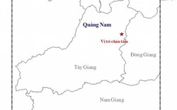 Quảng Nam: Động đất mạnh 3,4 độ richter