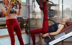 Cụ bà 71 tuổi gây sốc vì tập gym khỏe hơn thanh niên