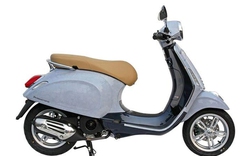 Ngắm Vespa Primavera cẩn trứng "độc nhất vô nhị"