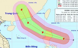 Xuất hiện siêu bão mạnh cấp 17 “nối đuôi” bão Sarika