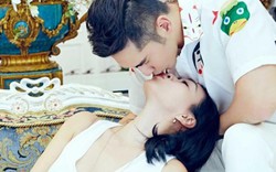 Ảnh cưới lung linh của "bom sex gốc Việt" với chồng kém 12 tuổi