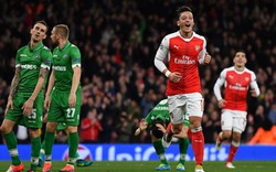 Ozil lập cú hat-trick đầu tiên, Arsenal thắng 6-0