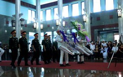 Lễ viếng 3 phi công hy sinh trong vụ máy bay rơi ở Bà Rịa-Vũng Tàu