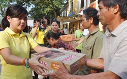 Hà Tĩnh: Hơn 500 triệu đồng đến với đồng bào ngập lũ tại xã Hòa Hải