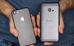 HTC 10 đọ sức iPhone 7: Thiết kế đẹp, nhưng kém hiệu suất