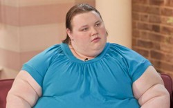 Cô gái béo nhất nước Anh bị bạn trai đá vì giảm cân