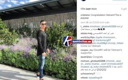 Cristiano Ronaldo gửi lời chúc mừng U19 Việt Nam?