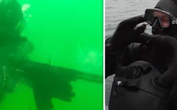 Video đặc nhiệm Nga khoe tuyệt kỹ diệt địch dưới nước