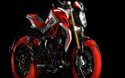 Soi MV Agusta Dragster 800 RC có động cơ nặng 52 kg