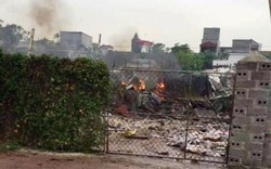 Hiện trường vụ nổ kinh hoàng, nhiều người thương vong ở Thái Bình