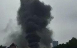 Clip: Cập nhật liên tục các clip về vụ cháy lớn ở Trần Thái Tông
