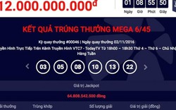 Người trúng giải Jackpot gần 65 tỷ còn "ẵm" thêm cả giải nhất