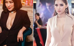 Nhức mắt vì mỹ nhân Vbiz “nghiện” diện vest trễ nải, không nội y