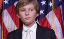 Cậu út nhà Donald Trump mới 10 tuổi đã ra dáng soái ca