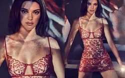 Kendall Jenner quyến rũ ngây ngất với nội y xuyên thấu