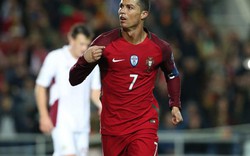 Lập cú đúp trước Latvia, Ronaldo tạo nên kỷ lục mới
